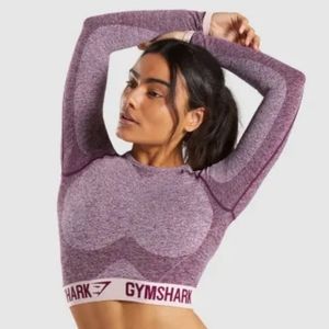 Gymshark Flex Long Sleeve Crop Top